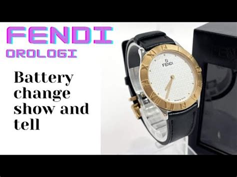 fendi watch battery replacement|fendi watch warranty.